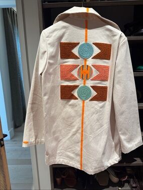 Brand New embroidered blazer